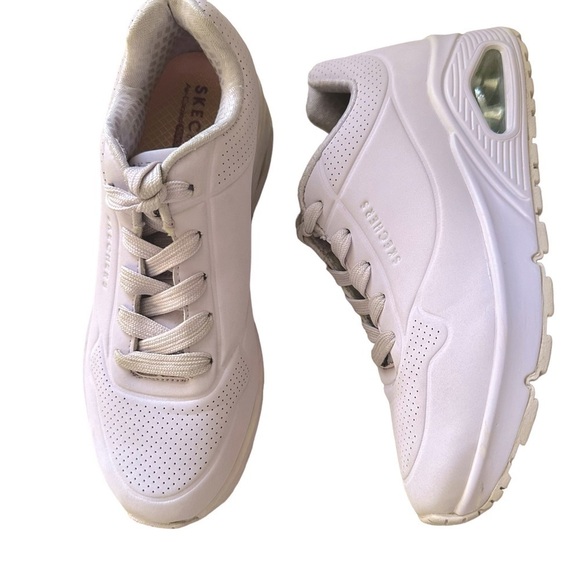 SKECHERS UNO FROSTY LILAC KICKS SIZE 3 - Picture 4 of 11